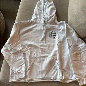 Anti Social Social Club White Hoodie
